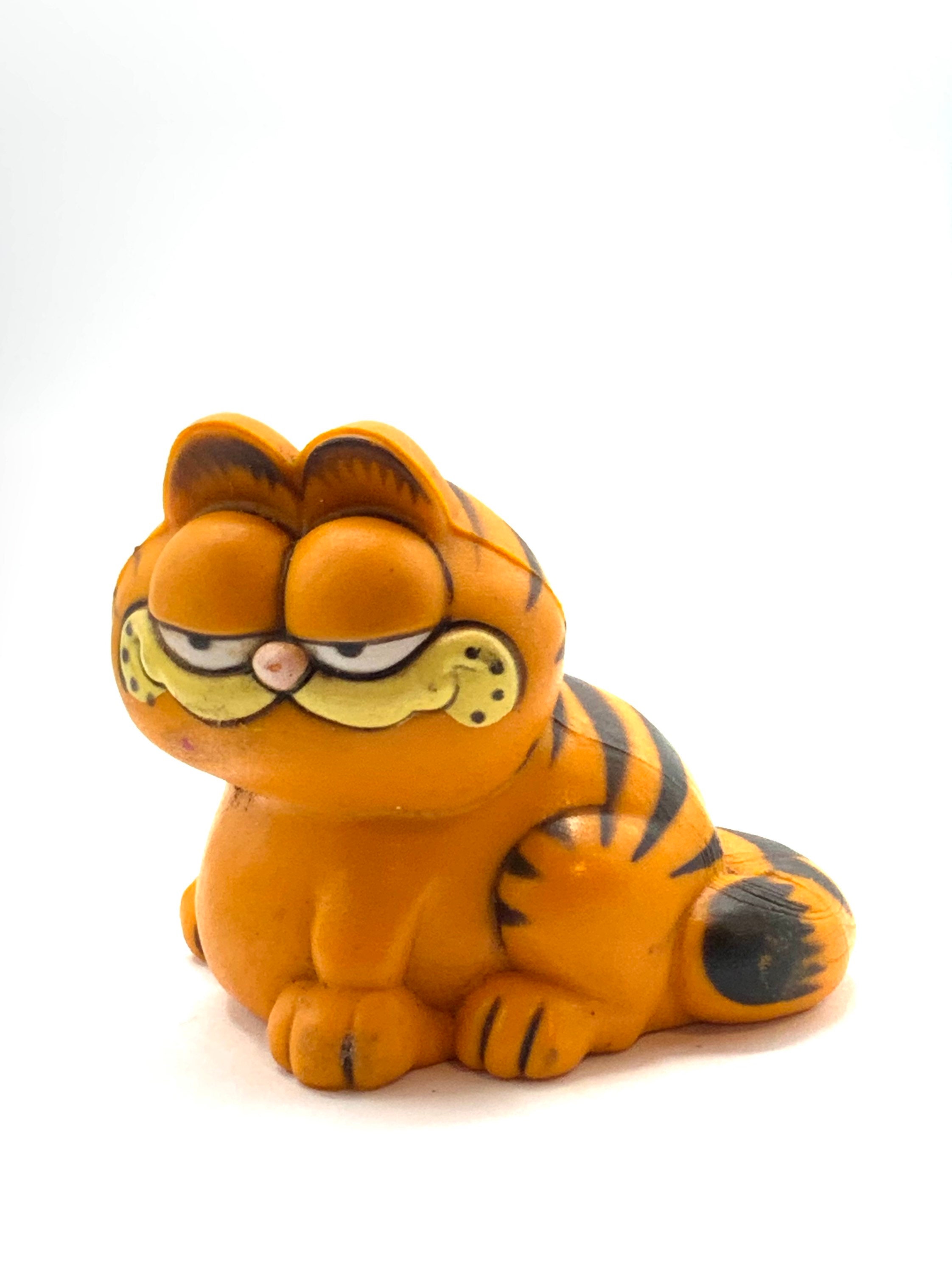 GARFIELD 西ドイツ製 80年代 当時物 ミニポスター Vintage Garfield is Sitting, Cat, Orange, Figurine. - Etsy