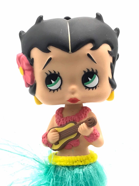 Vintage Hula Betty Boop Figurine, Robber, 2001. - Etsy