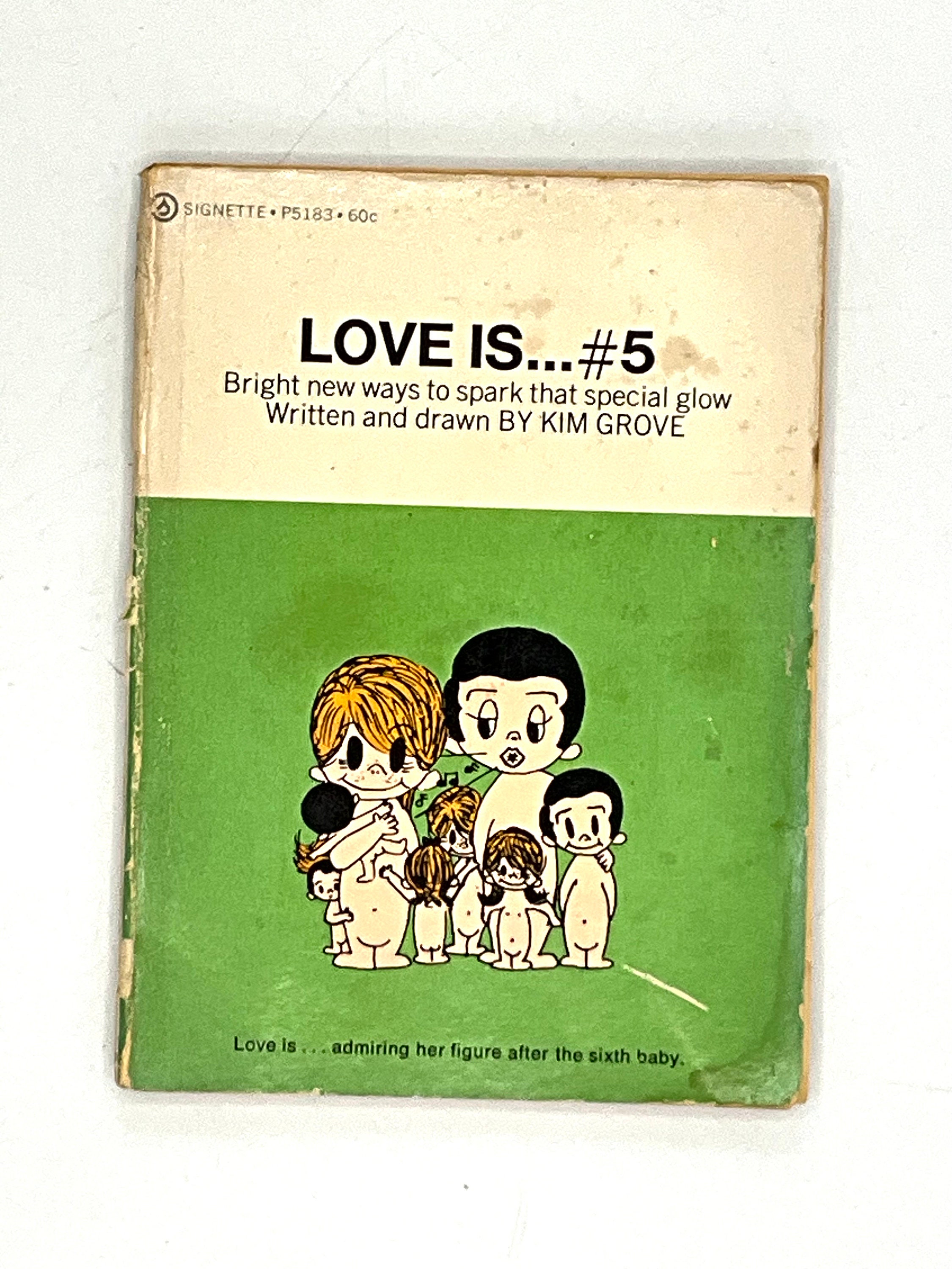 Gorgeous Collectible and Vintage Book of Love Is… by Kim