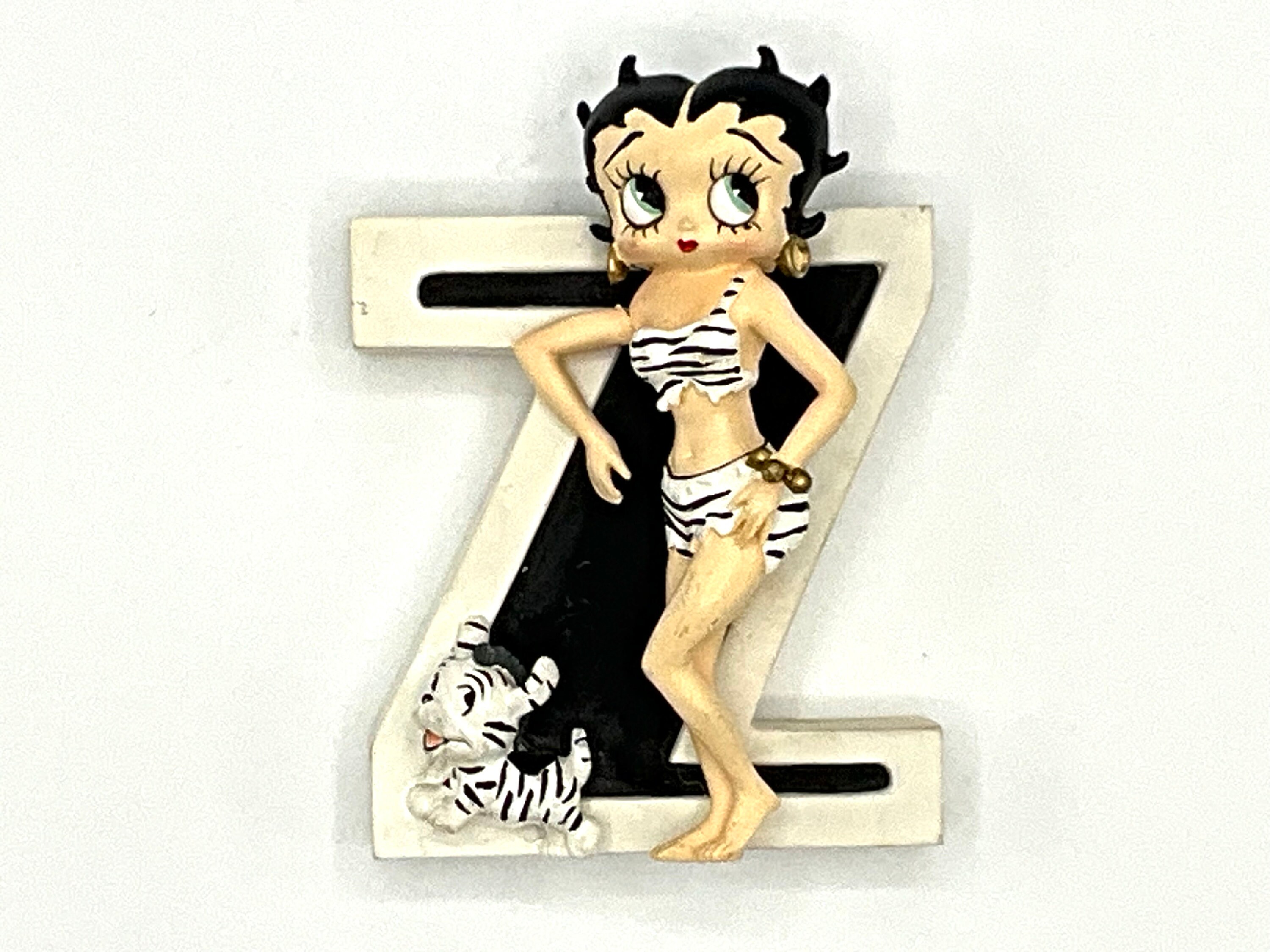Gorgeous Collectible and Vintage Betty Boop With Letters. H