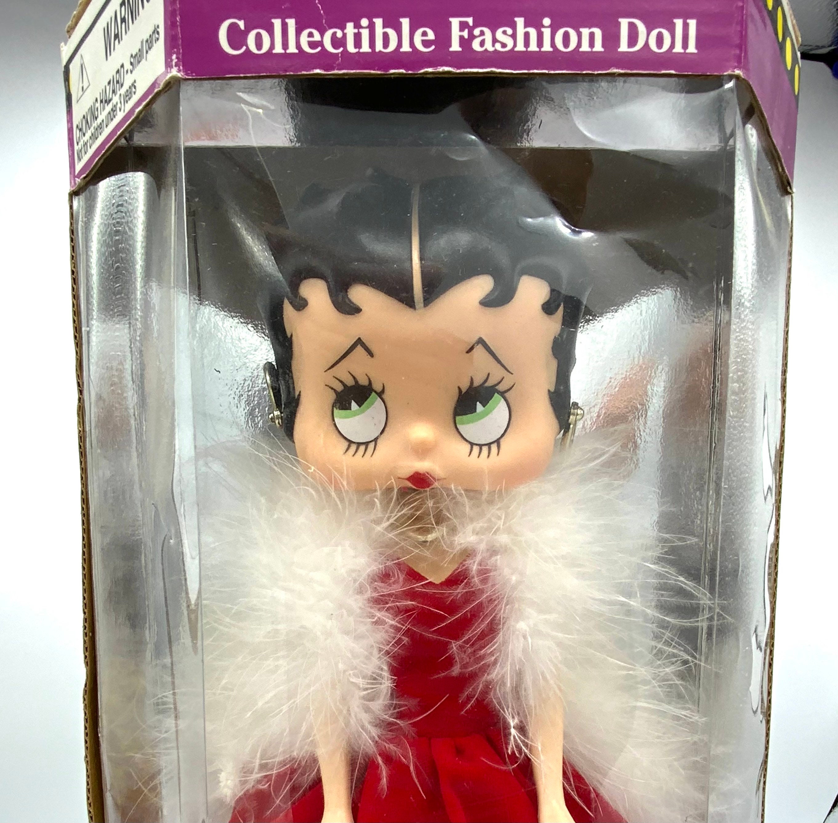 Gorgeous Collectible Vintage Betty Boop Doll Fashion Doll Red