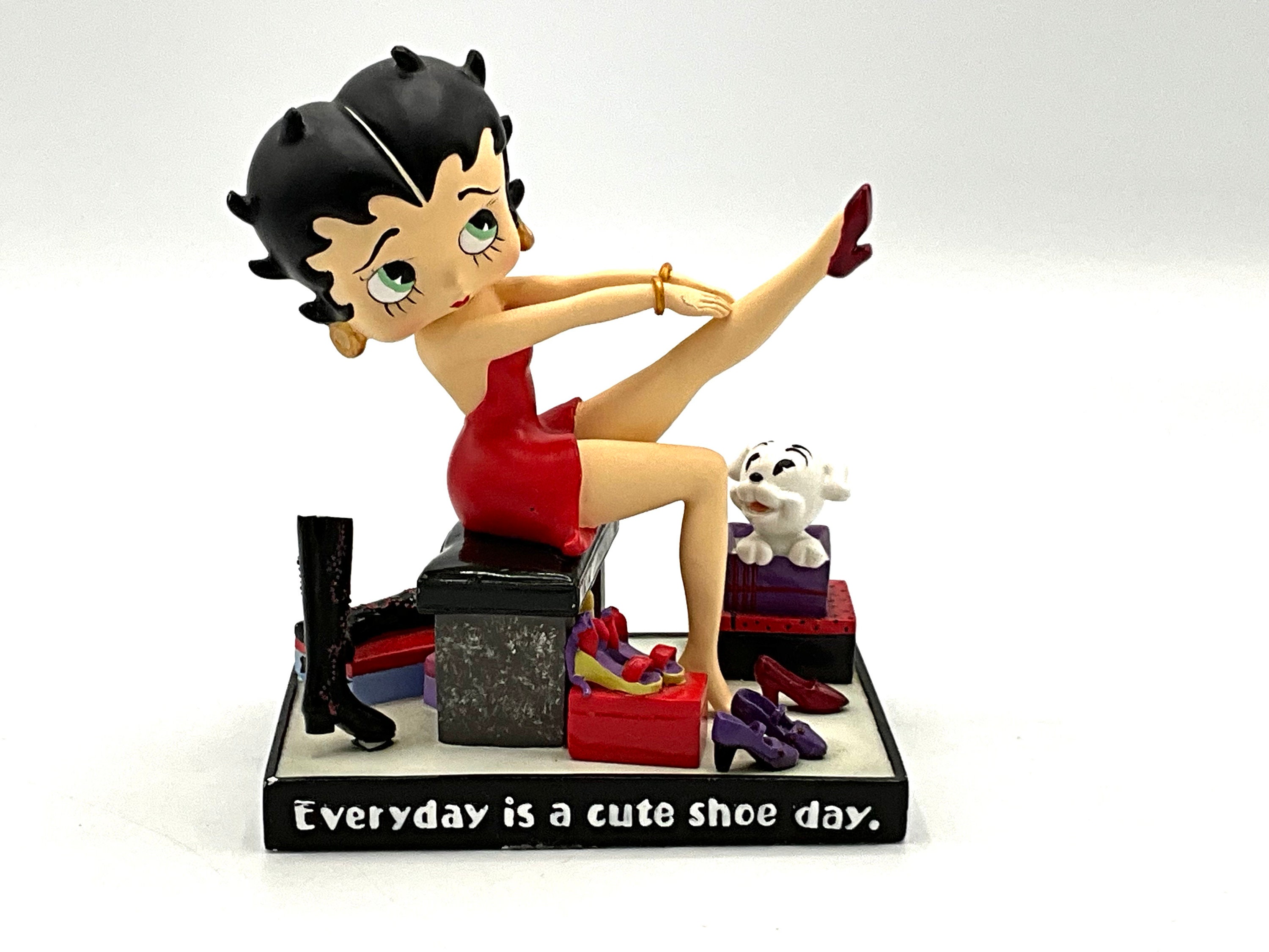 Gorgeous Collectible Betty With Red Dress and Try Shoes, Boop. Red