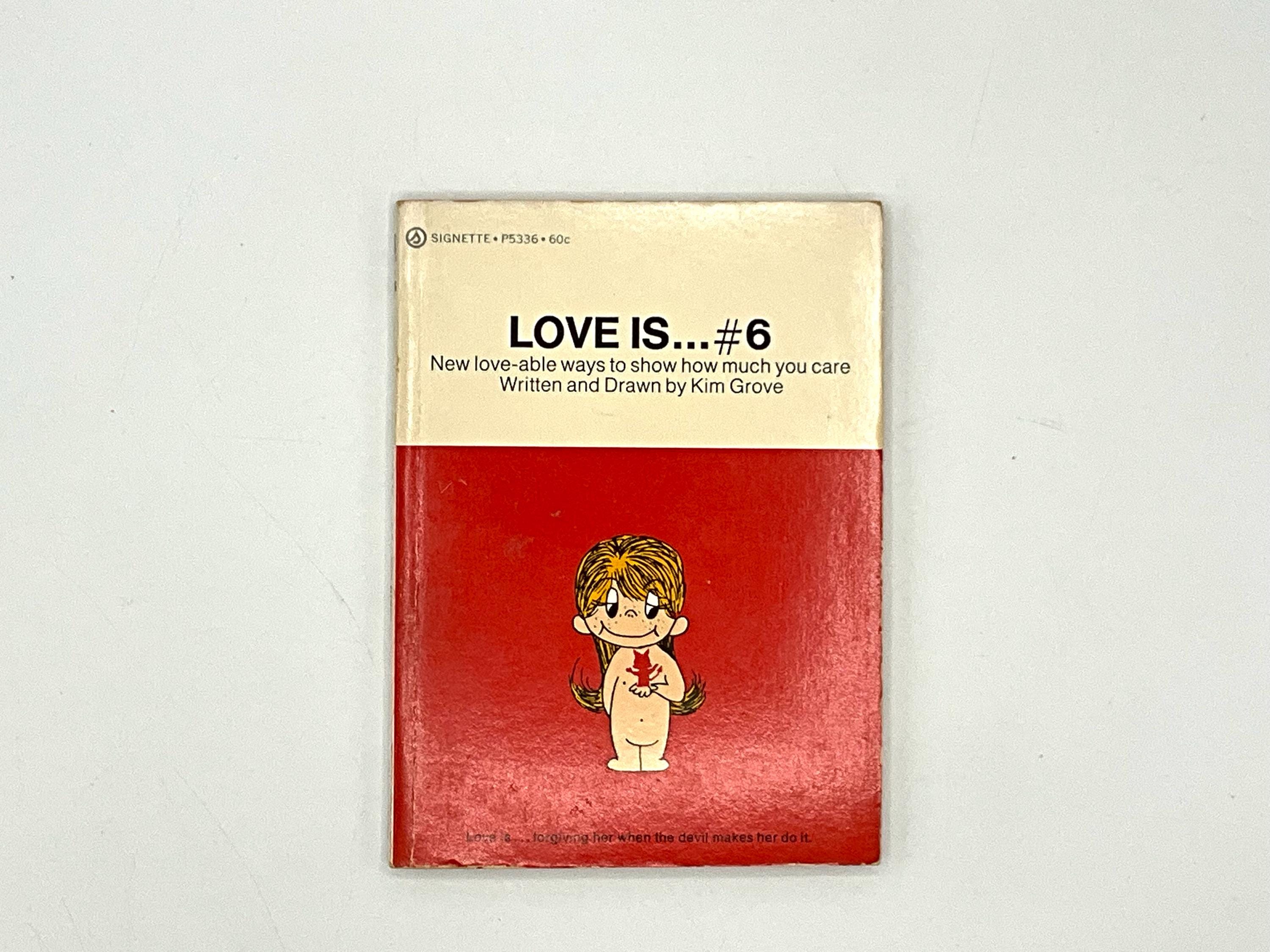 Gorgeous Collectible and Vintage Book of Love Is… by Kim