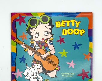 Gorgeous collectible calendar of Betty Boop. 2003.