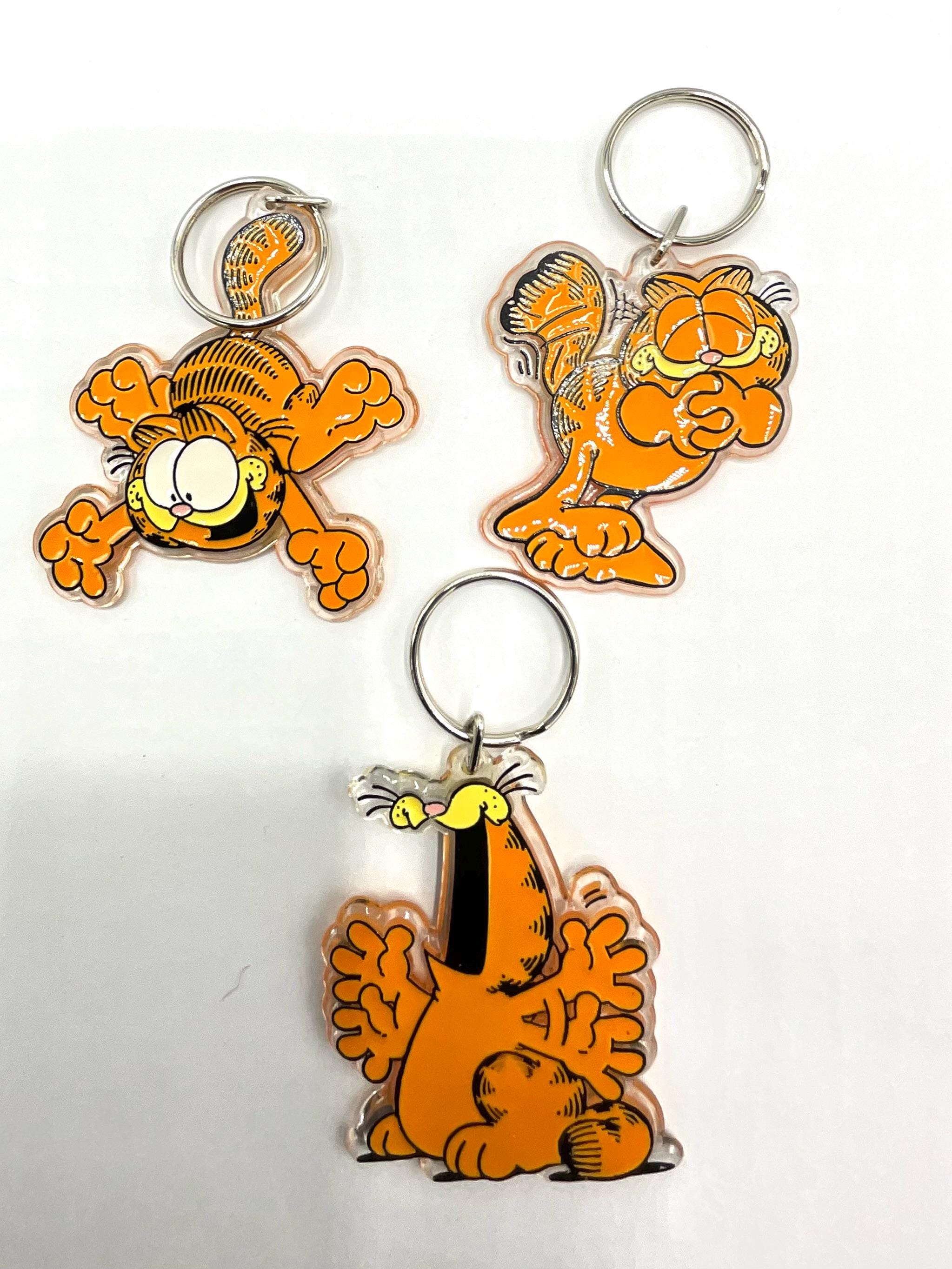 Gorgeous Collectible and Vintage Garfield, Keychain by