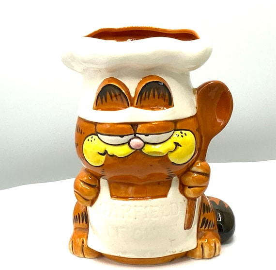 Gorgeous Collectible and Vintage Garfield as Chef as Utensils