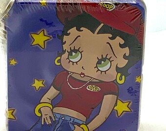 Gorgeous Collectible Betty Boop Tin Box, Sealed, Key Chain. - Etsy
