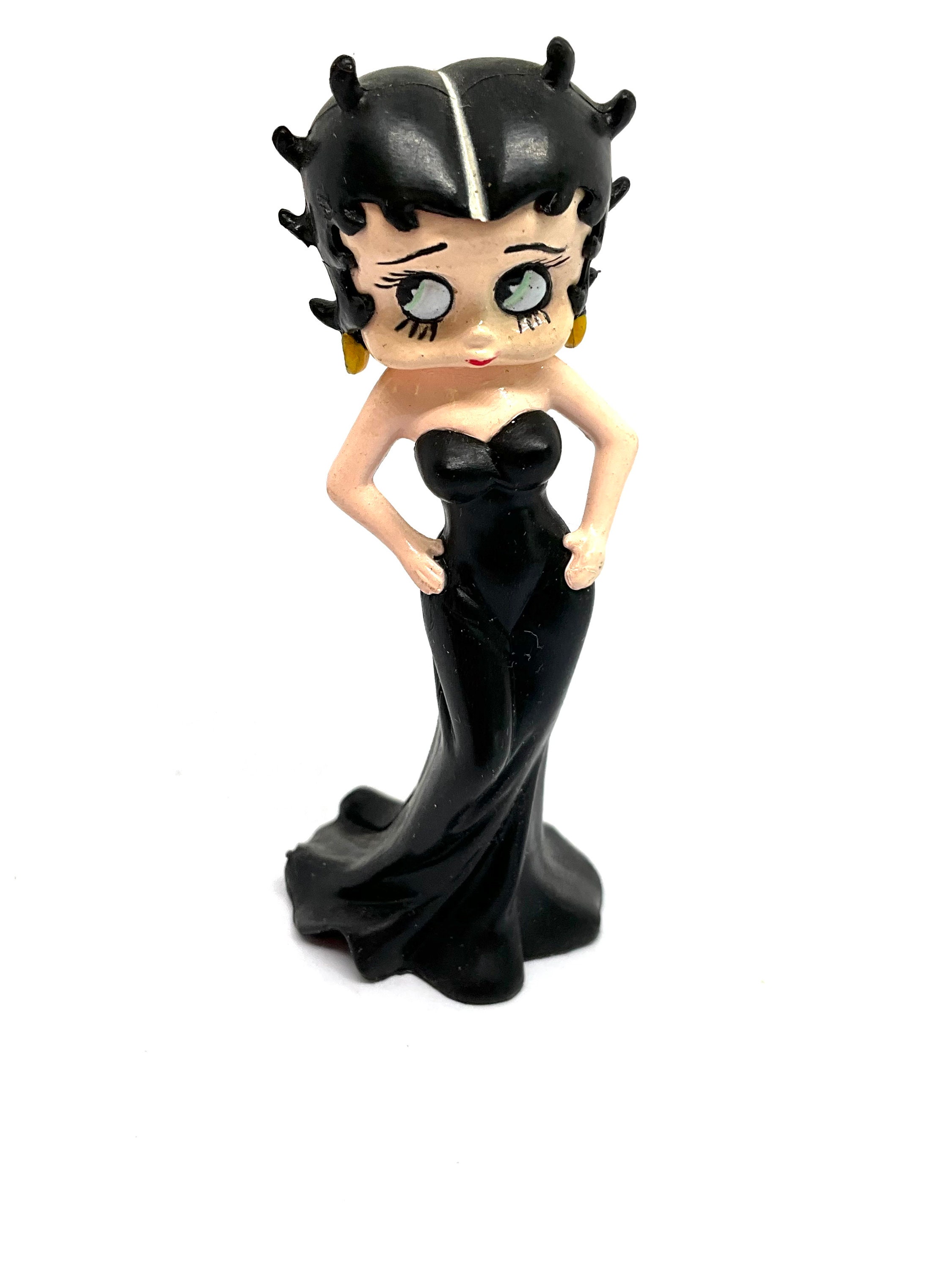 Gorgeous Collectible Andvintage Betty Boop With Red Dress or Black