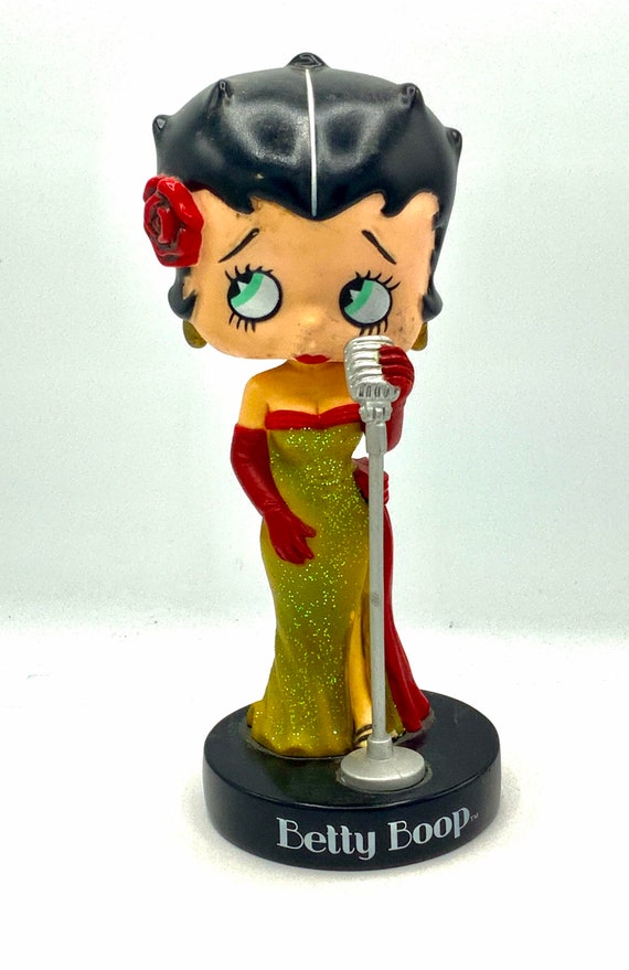 おまるBetty Boop ベティちゃん フィギュア BOBBLE Gorgeous Collectible Betty Boop Bobble Head Singer, Sexy, 7 Inches