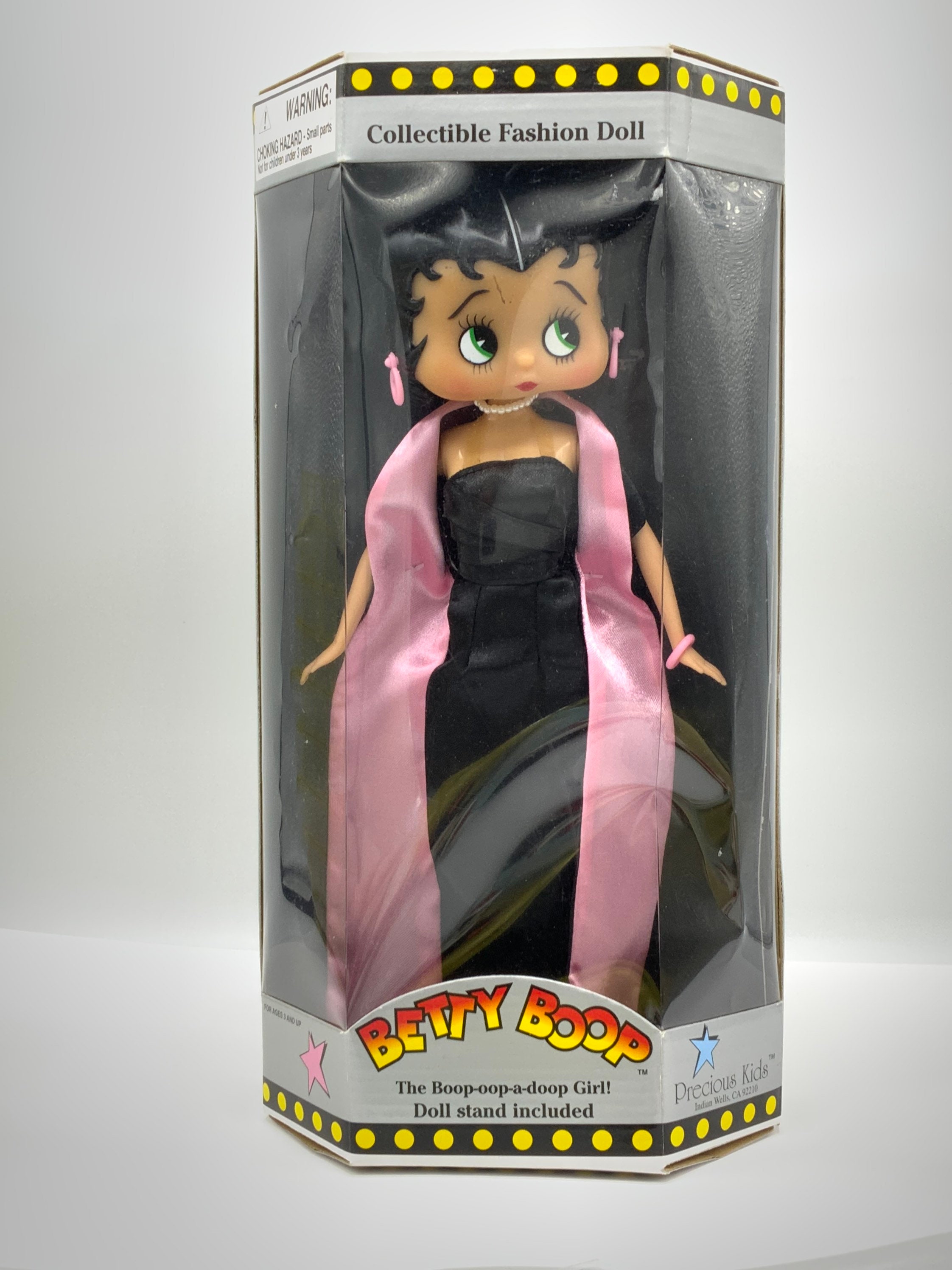 Gorgeous Collectible Vintage Betty Boop Doll Fashion Doll, Black