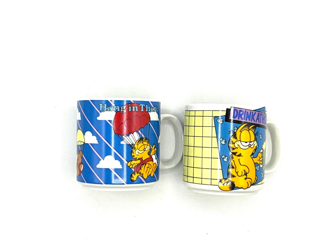 Gorgeous Collectible and Vintage Garfield Mug, Coffee, Cat, Hang in ...