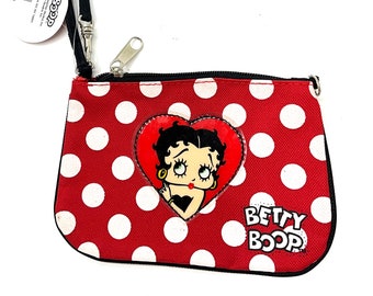 【超レア】Betty Boop Bettyタータンチェック ボストンバッグ Whatever Makes You Happy Betty Boop Padded Nylon Head Tote Bag