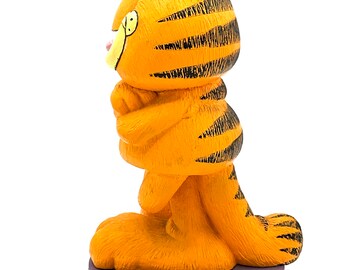 Gorgeous Vintage and Collectible Garfield Orange Figurine Gorgeous Vintage and Collectible Garfield Orange Figurine