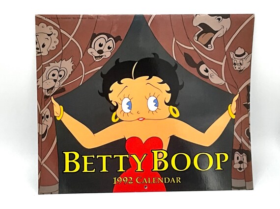 Gorgeous Collectible Calendar of Betty Boop, Regular Size. 1992 - Etsy
