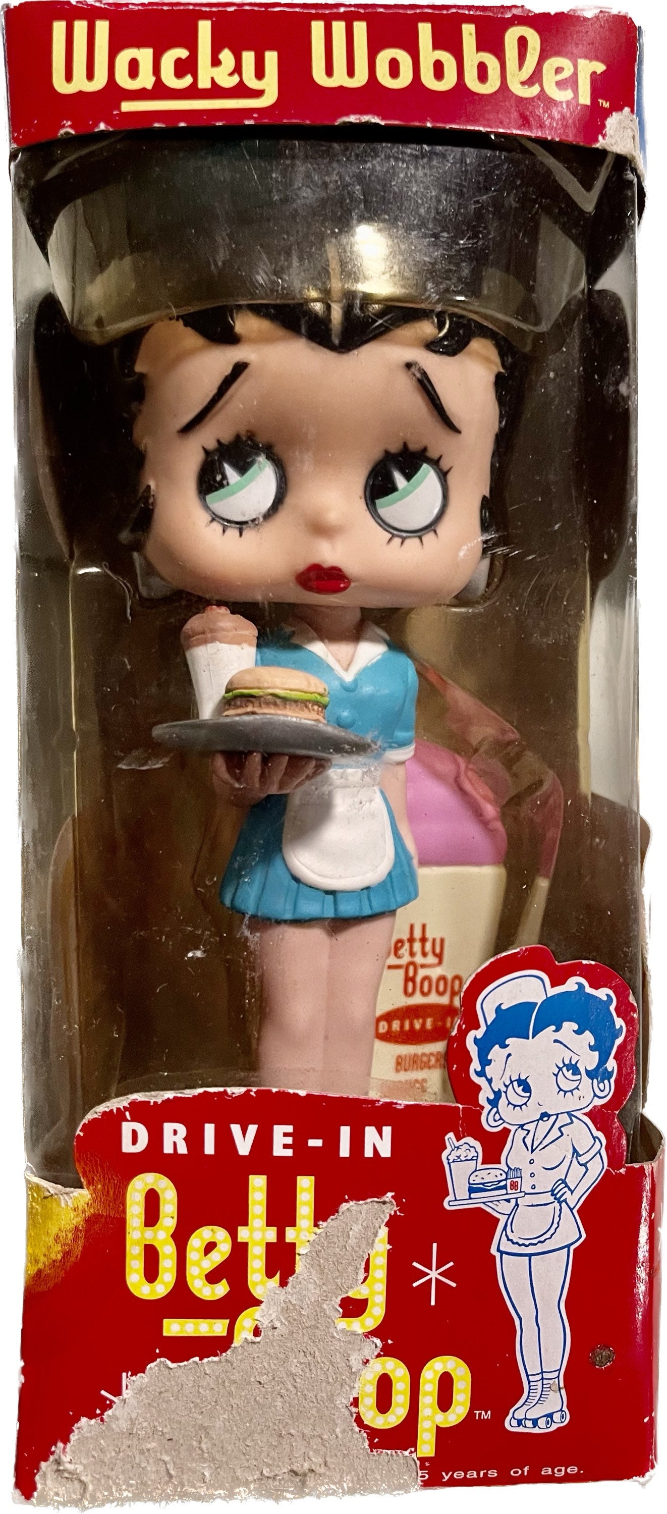 Gorgeous Collectible Driver in Betty Boop Bobble Head Gorgeous Collectible Driver in Betty Boop Bobble Head