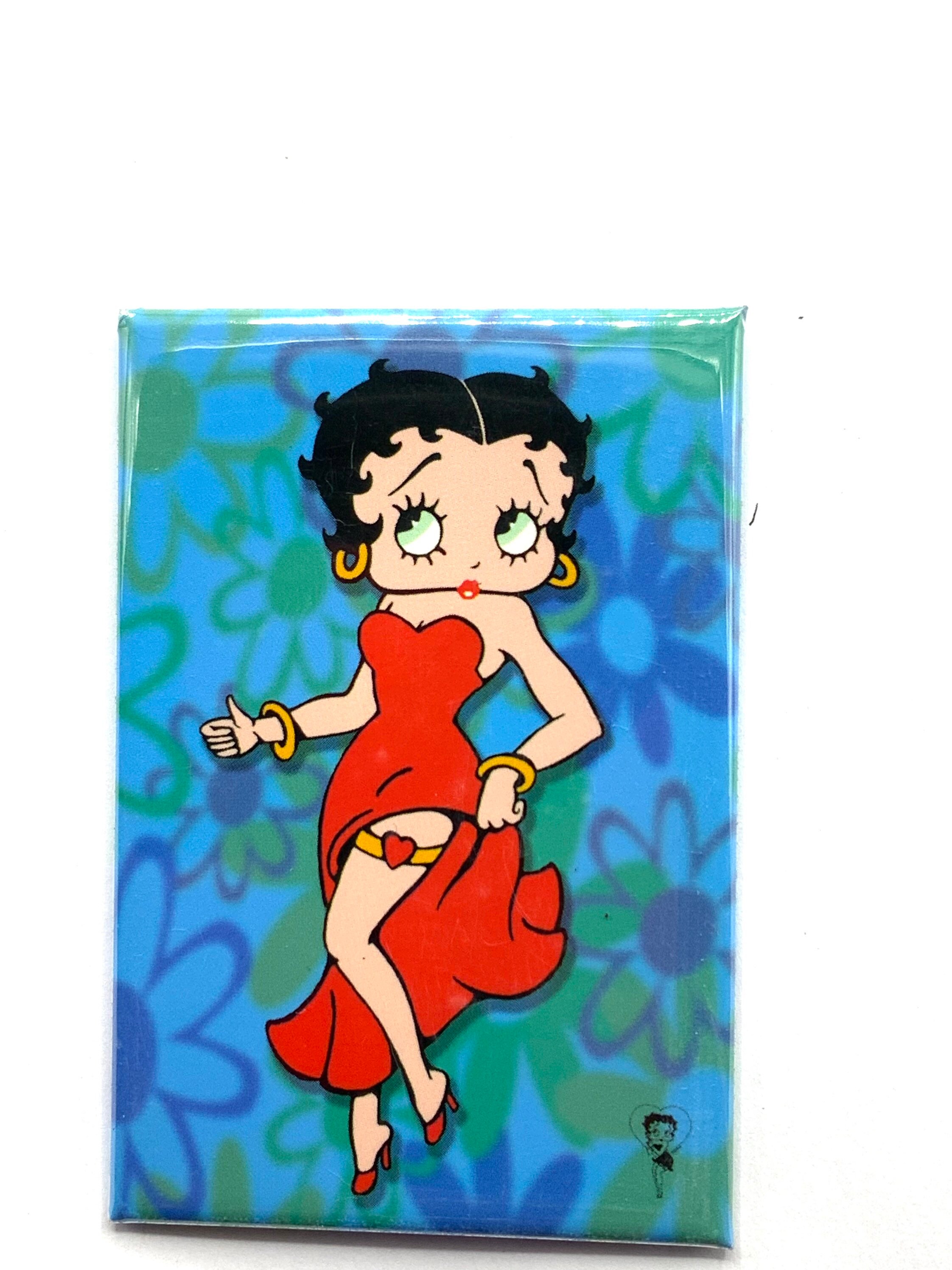 ベティ・ブープ Gorgeous Collectible Betty Boop With Red Dress Magnet. - Etsy Canada