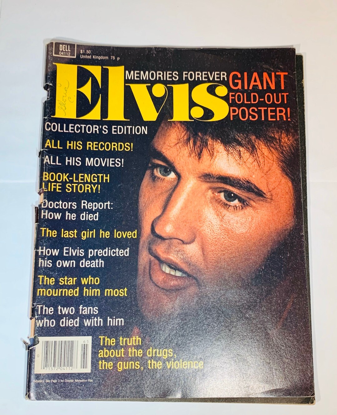 Vintage Elvis Memories for Ever Magazine Etsy
