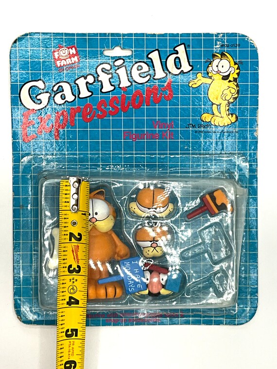 Gorgeous Vintage and Collectible Garfield Orange Figurine, With