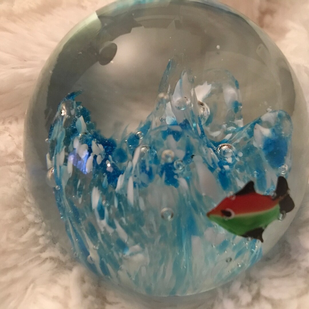 Fish Collectability Gorgeous Collectible and Vintage Sea as Paperweight, Fish. - Etsy
