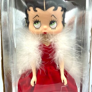 ベテイブープドール　レトロ Gorgeous Collectible Vintage Betty Boop Doll Fashion Doll, Red