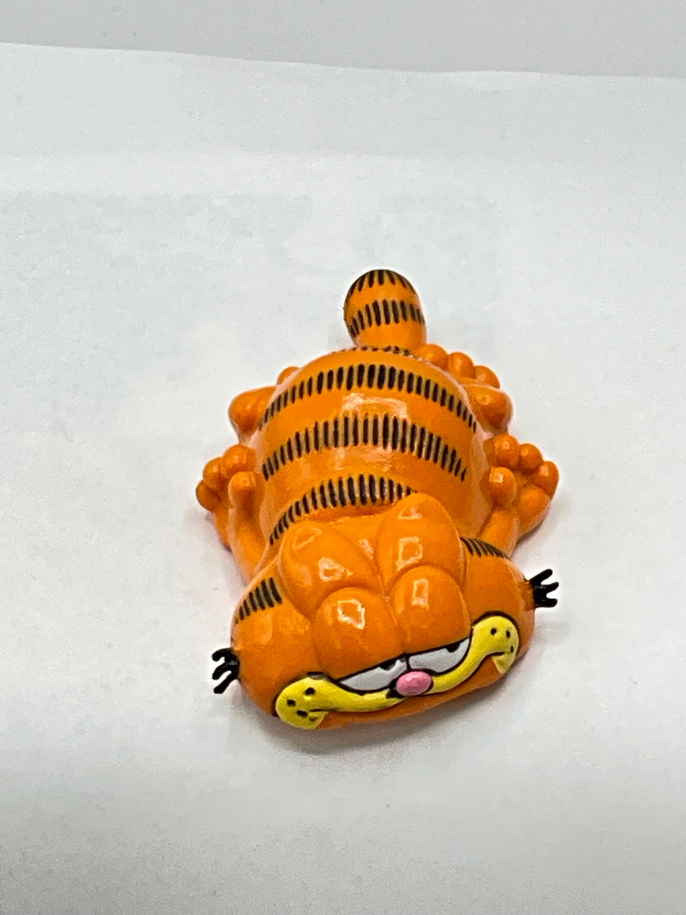 Lot Rare De 8 Figurines Garfield En PVC Vintage - Année 1981, Occasion, Collection United Feature Syndicate
