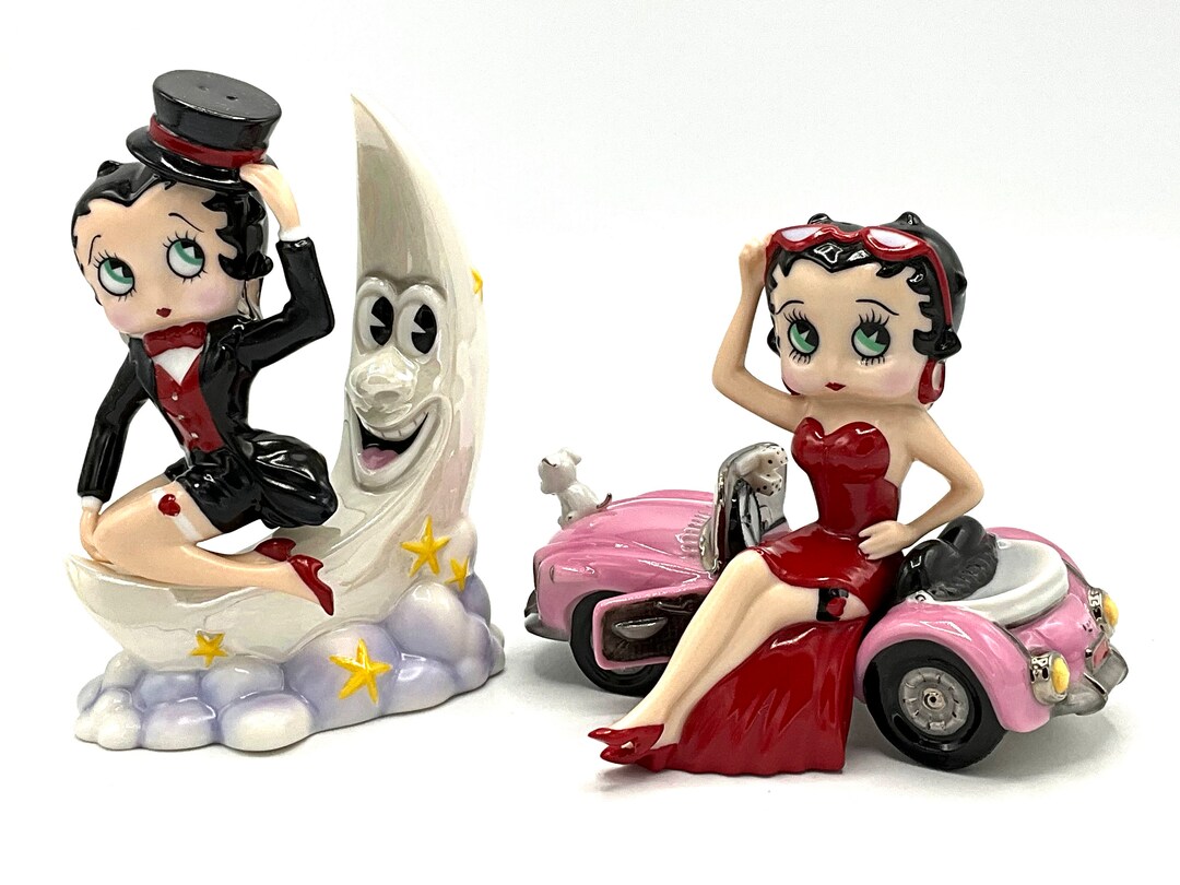 1999 Betty Boop Salt and Pepper Shakers KFS/FS - Etsy