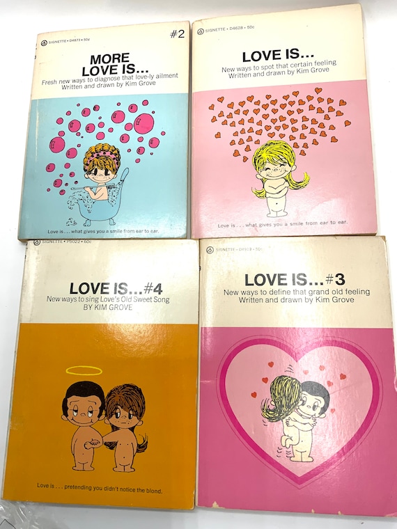 Gorgeous Collectible and Vintage Book of Love Is… by Kim Grove