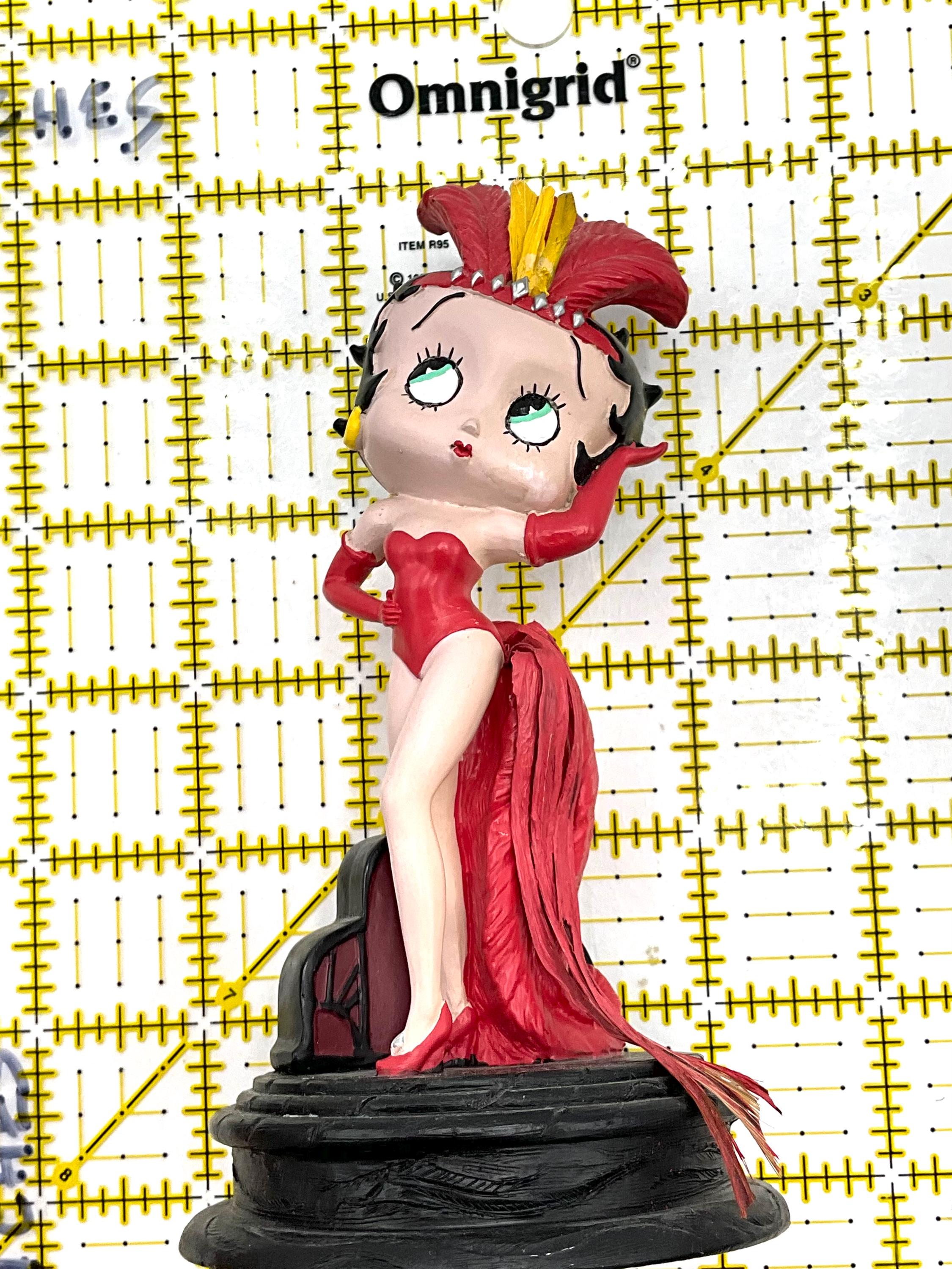 Gorgeous Collectible and Vintage Betty Boop Show Girl, Red Dress