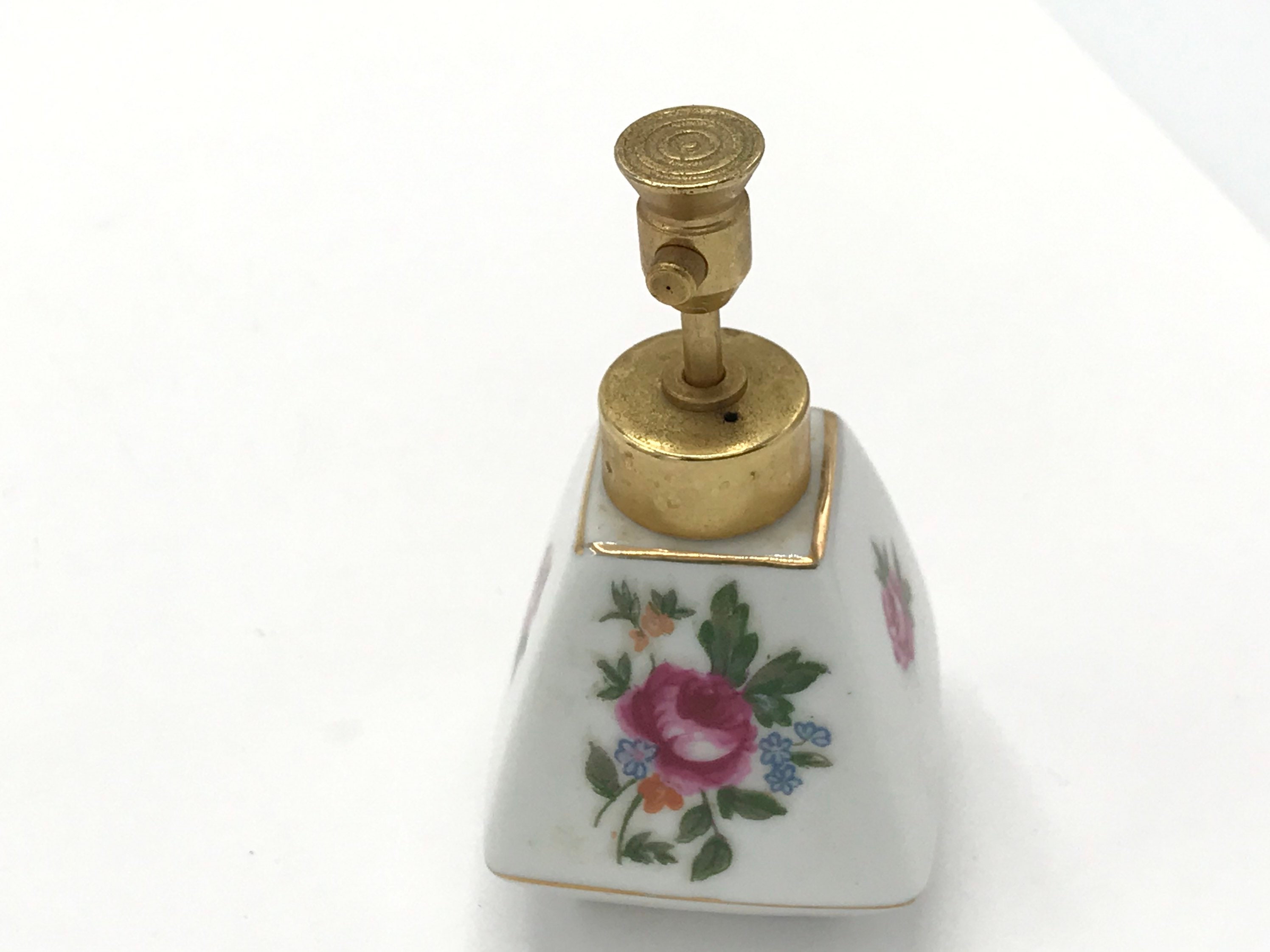 Vintage Porcelain Perfume Bottle by Devilbiss Dev. Etsy