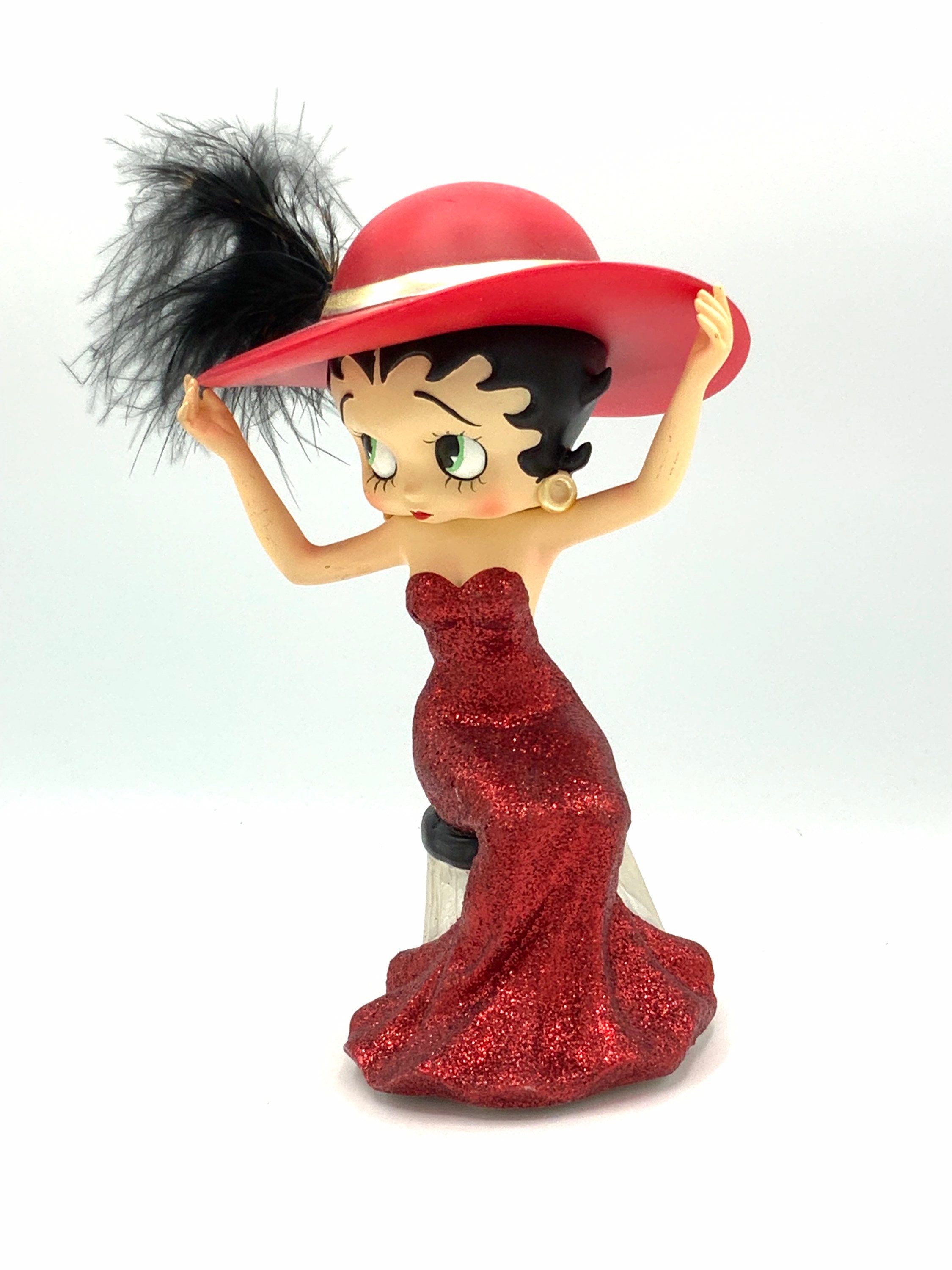 Gorgeous Collectible and Vintage Betty Boop is Sitting Figurine