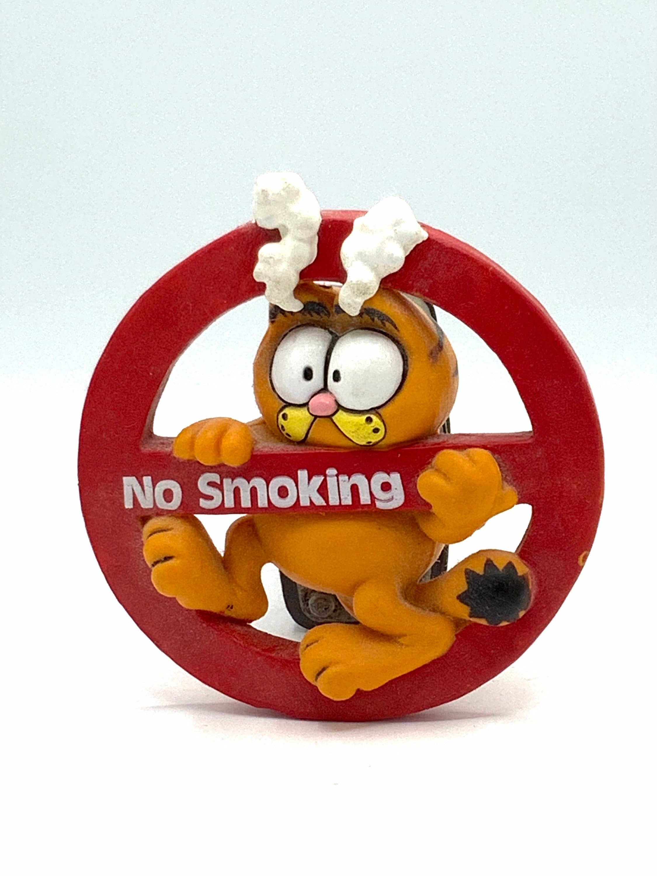 Gorgeous Collectible Garfield No Smoking Sign, Cat, Orange