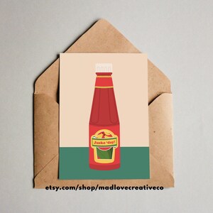 Carte de voeux philippine Jusko 'Day - Jolie carte en Pinoy avec jeu de mots, carte vierge A2 pour amateur de cuisine philippine, jolie carte d'ami 5 x 7 pour toutes les occasions