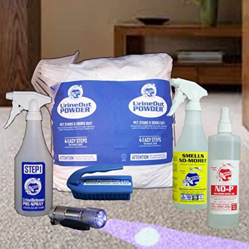 Ultimate II Pet Urine Odor Eliminator System W FREE Blacklight Etsy