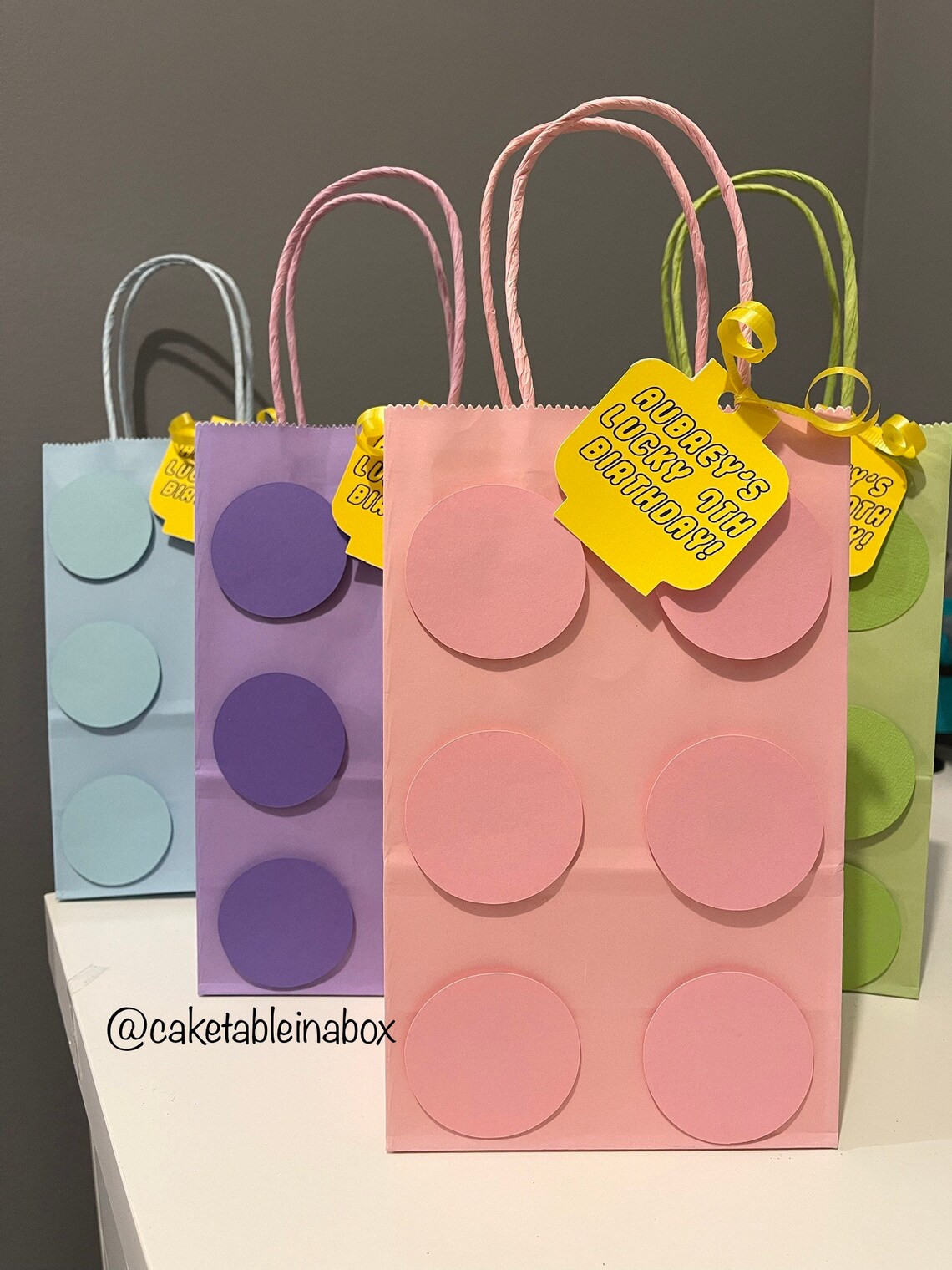 Building Blocks Goody Bags Building Blocks Goodie Bag Block Etsy