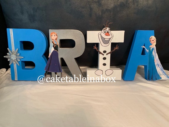 Frozen Letters Frozen Party Frozen Birthday Frozen Decorations Frozen Frozen Theme Frozen Decor Frozen Nursery