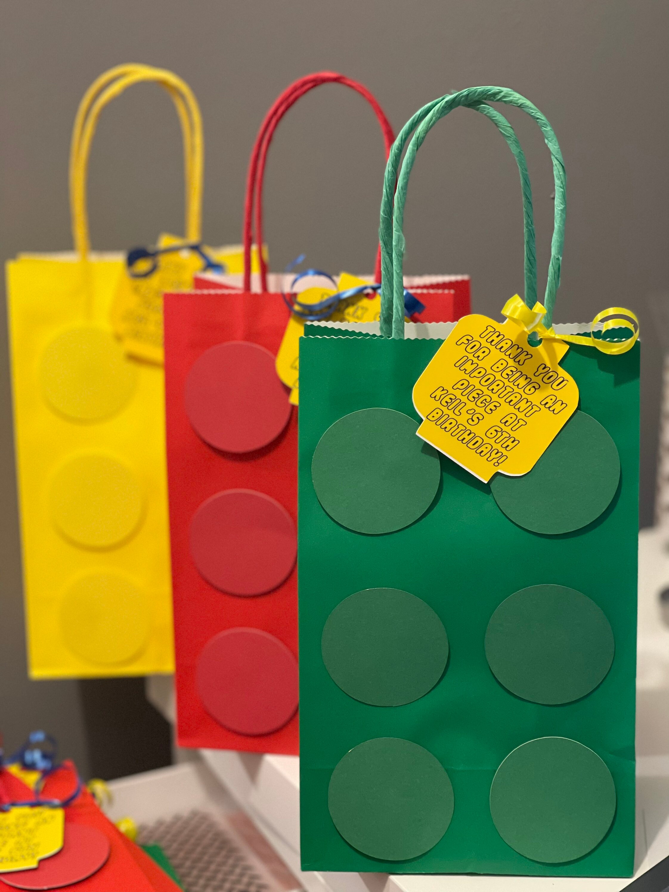 Building Blocks Goody Bags Building Blocks Goodie Bag Block Etsy