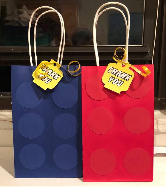 Building blocks goody bags building blocks goodie bag block Etsy