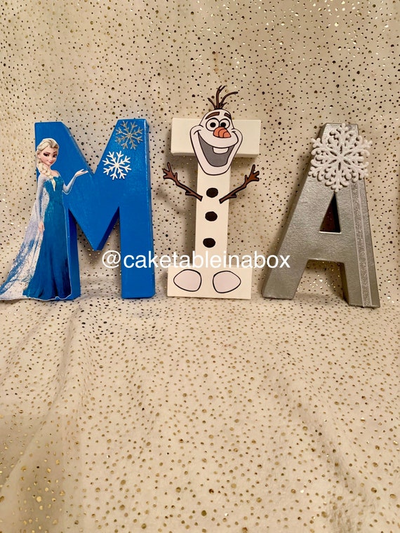 Frozen Letters Frozen Party Frozen Decorations Frozen Frozen Decor Frozen Theme Frozen Ideas Frozen Birthday Kids Birthday Letters
