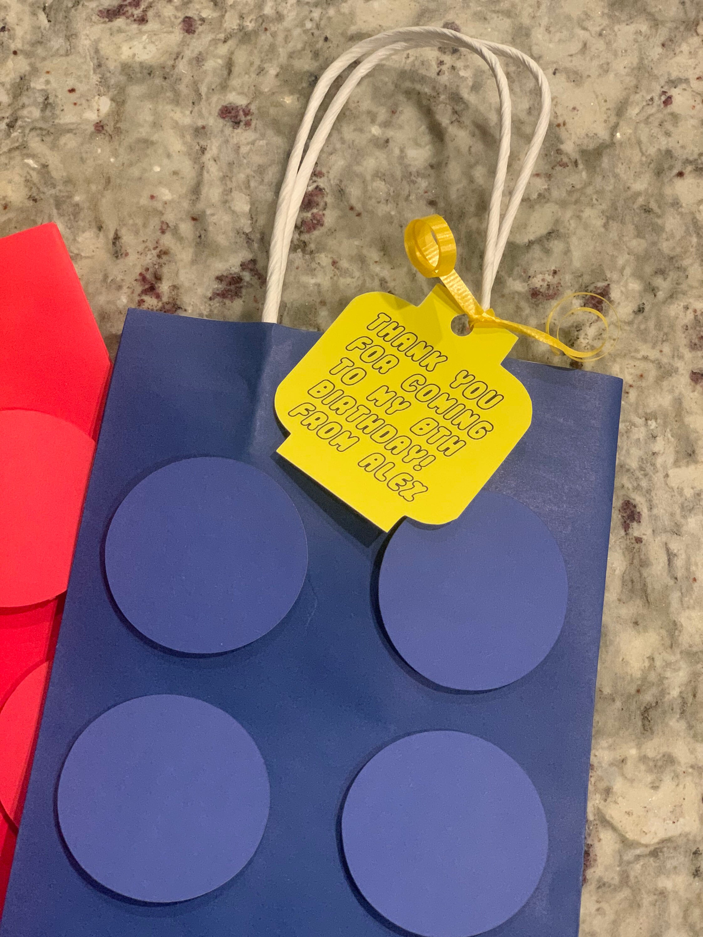 Building Blocks Goody Bags Building Blocks Goodie Bag Block Etsy