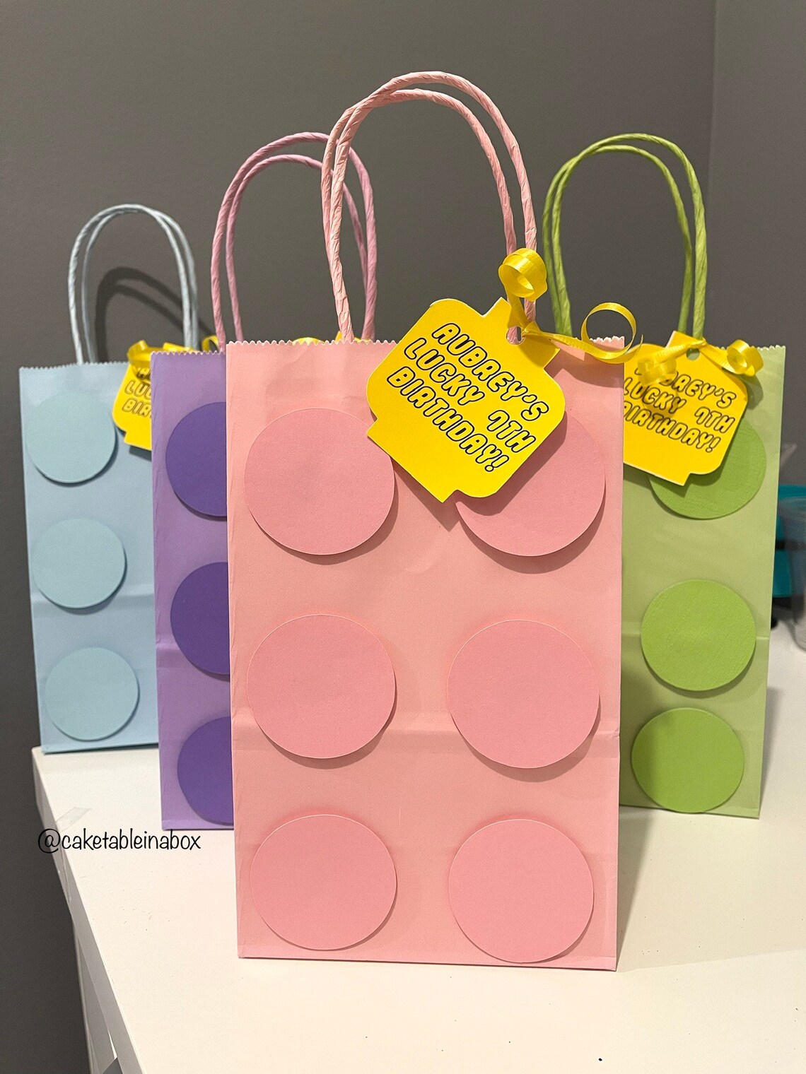 Building Blocks Goody Bags Building Blocks Goodie Bag Block Etsy