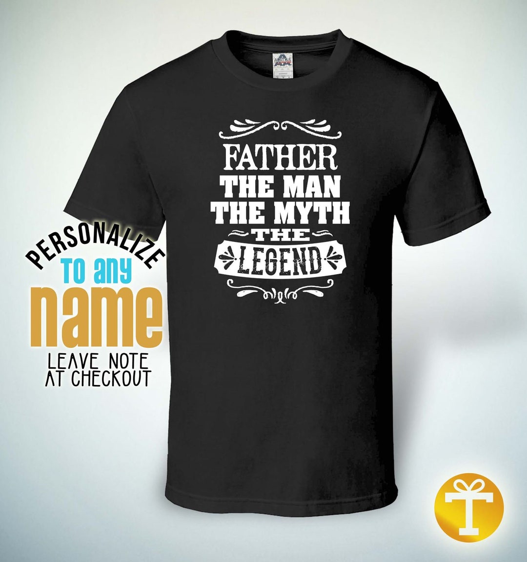 Father the Man the Myth the Legend Father Gift Father - Etsy