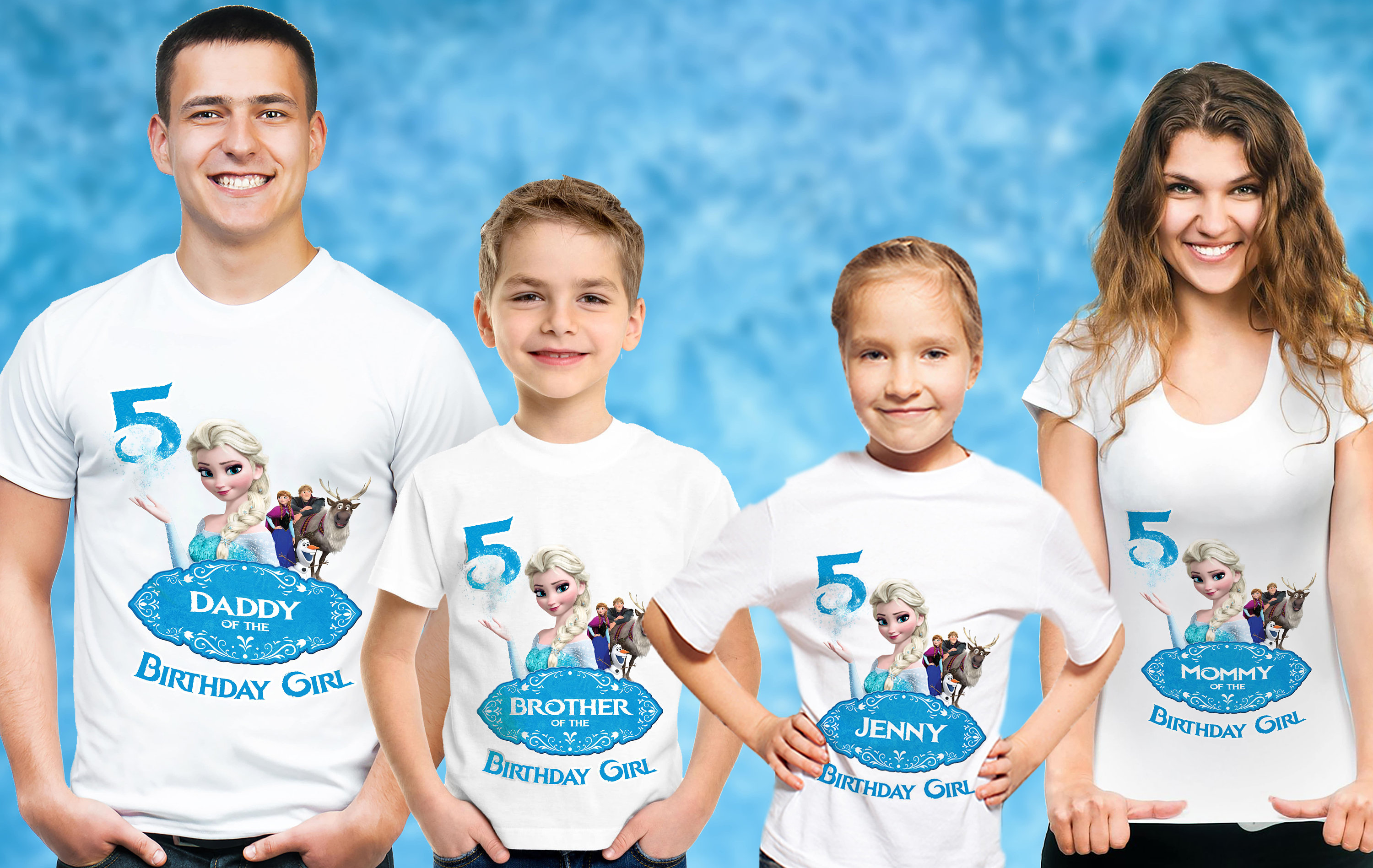 family frozen shirts