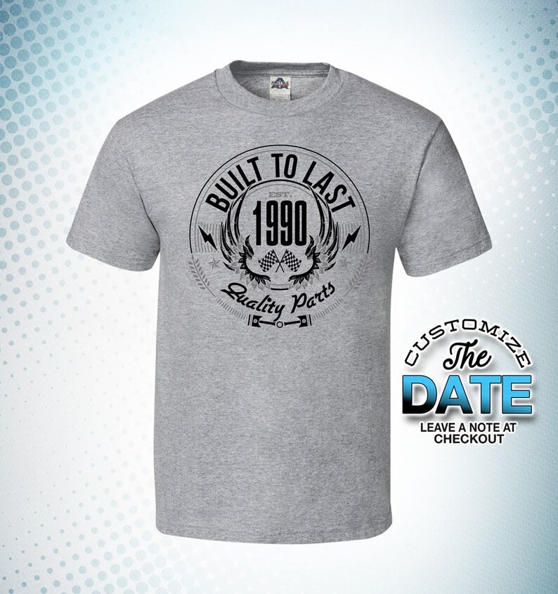 31st birthday gift gift for 31st Birthday for Men 31st birthday tshirt 31st birthday gifts for men Built to Last since 1990