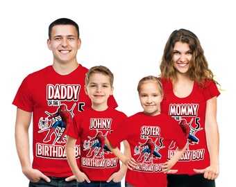 playeras de spiderman para cumpleaños