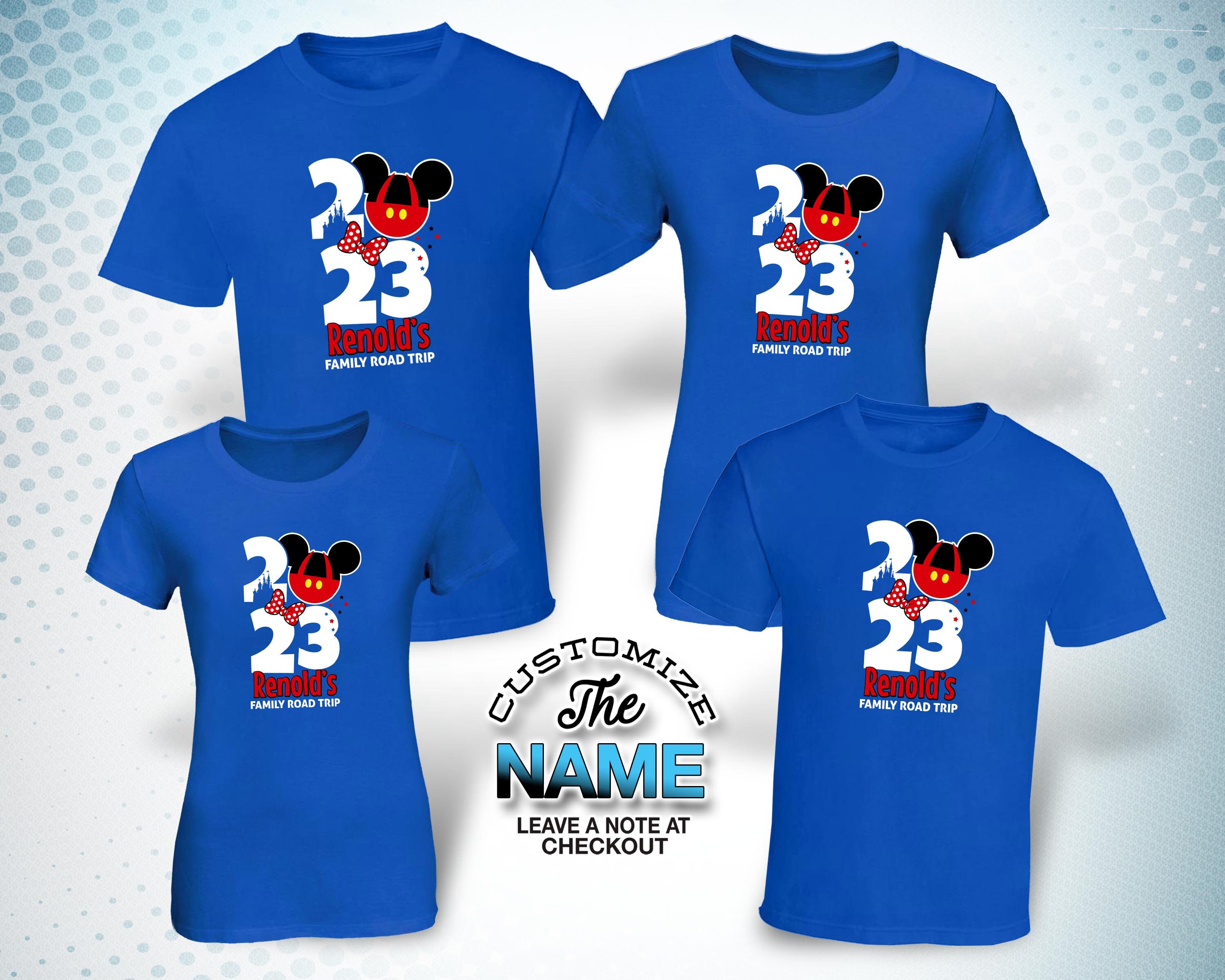 Disney Family Shirts Disney 2023 Vacation Disney Custom  Etsy