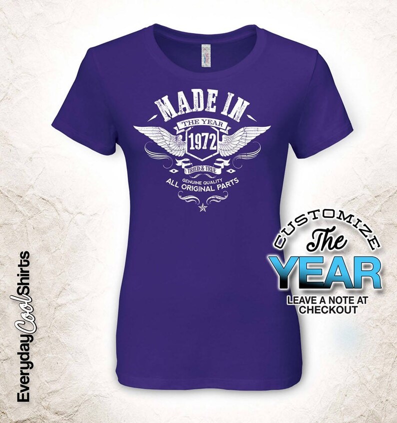 49th birthday tshirt gift for 49th Birthday Party 49th birthday gifts for Men made in 1972 49th birthday gift