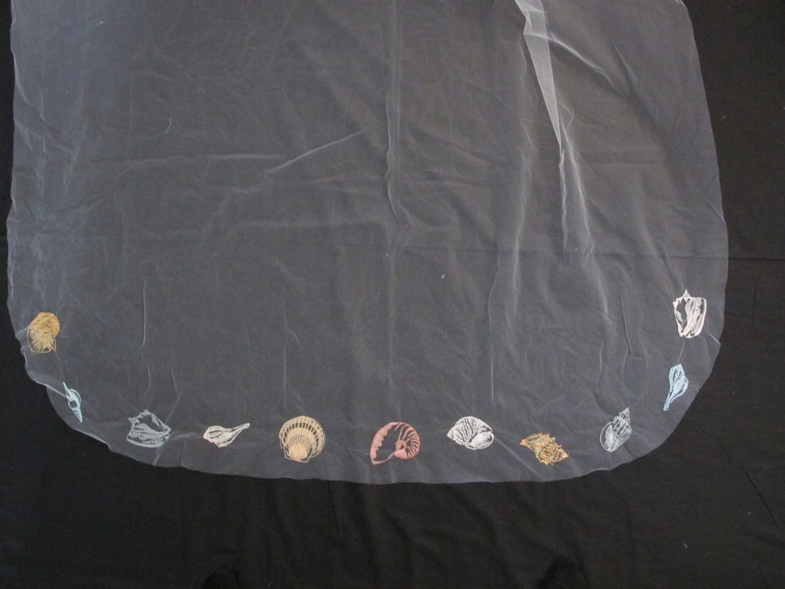 Beach Sea Wedding Veil - Etsy