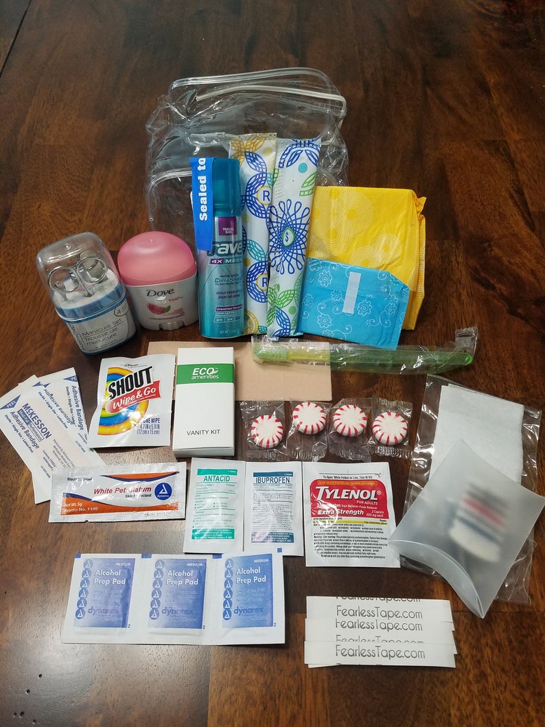 Bridal Emergency Kit 49 Items Fashion Emergency Kit Womens Etsy