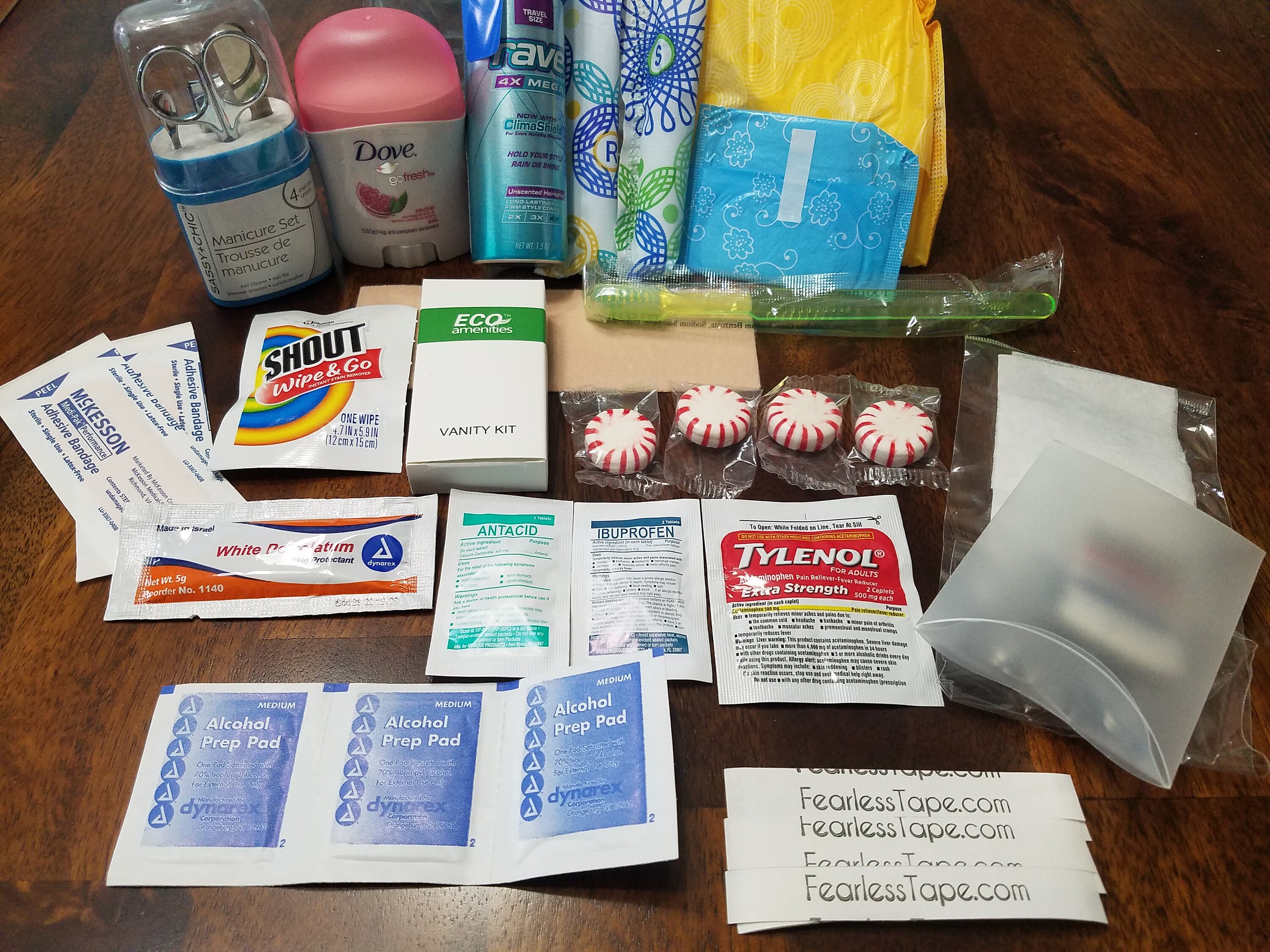 Bridal Emergency Kit 49 Items Fashion Emergency Kit Womens Etsy