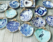 Decoupage Clam Shells